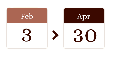 date promozione: dal 3 febbraio al 30 aprile